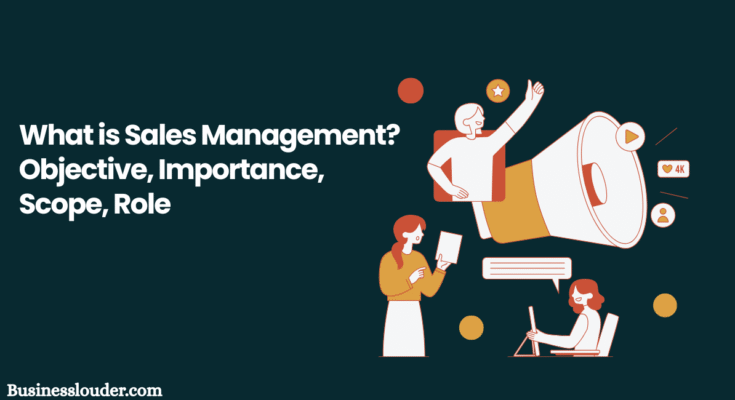 What is Sales Management