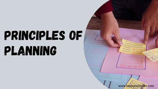 principles of planning