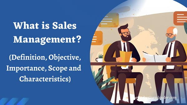 what is sales management