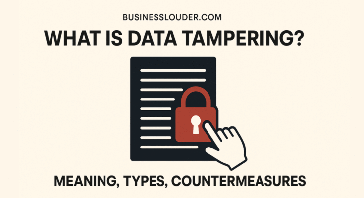 What is Data Tampering