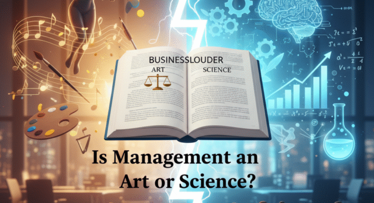 Is Management an Art or Science
