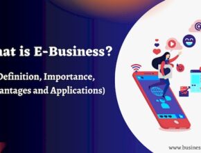 what is e business