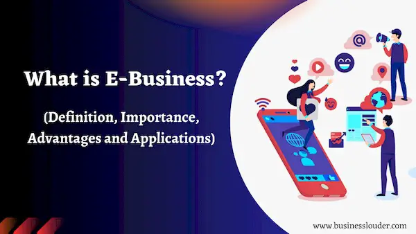 what is e business