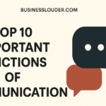 Important Functions of Communication