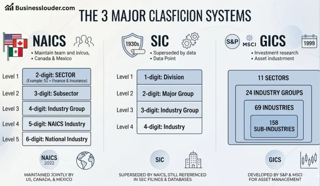 3 Major Classification Systems image