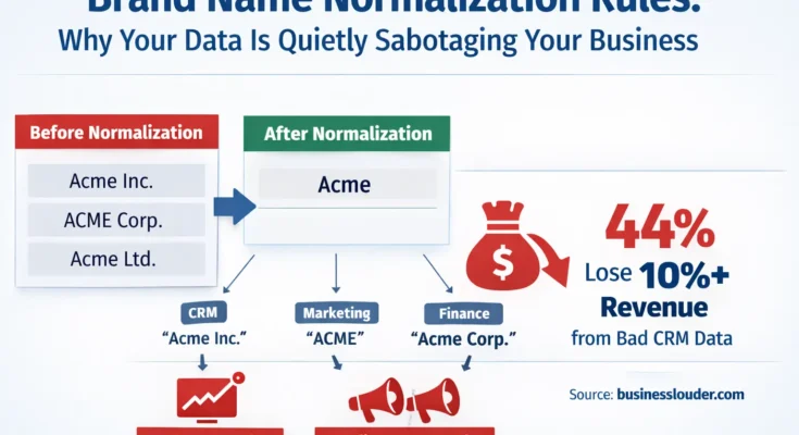 Brand Name Normalization Rules image