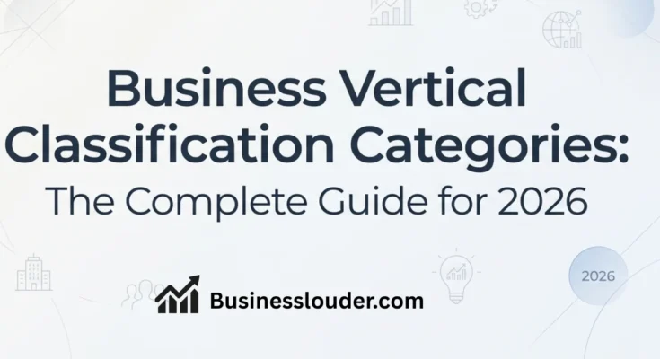 Business Vertical Classification Categories image