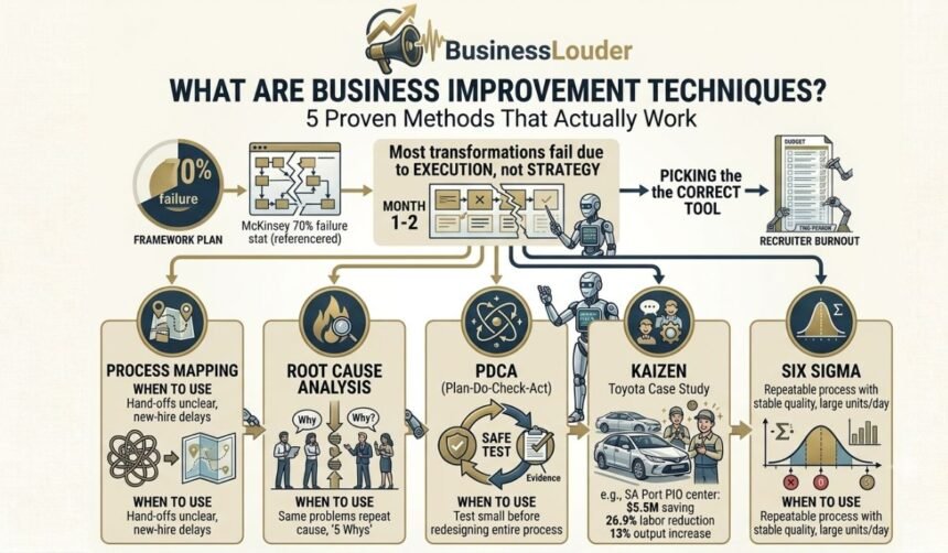 What Are Business Improvement Techniques image