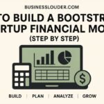 Bootstrapped Startup Financial Model image