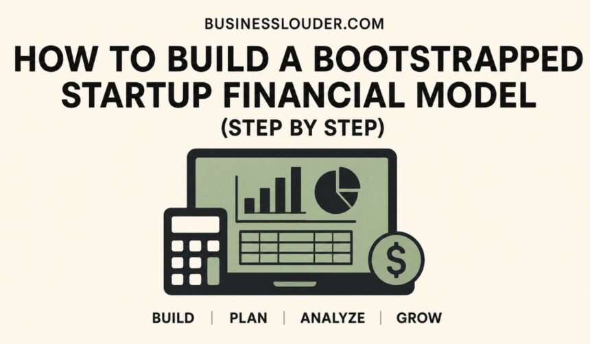 Bootstrapped Startup Financial Model image