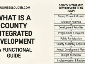 What Is County Integrated Development Plan diagram image