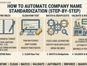 how to automate company name standardization image