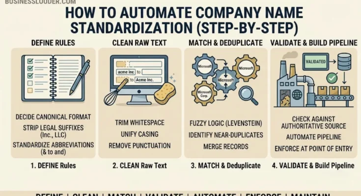 how to automate company name standardization image